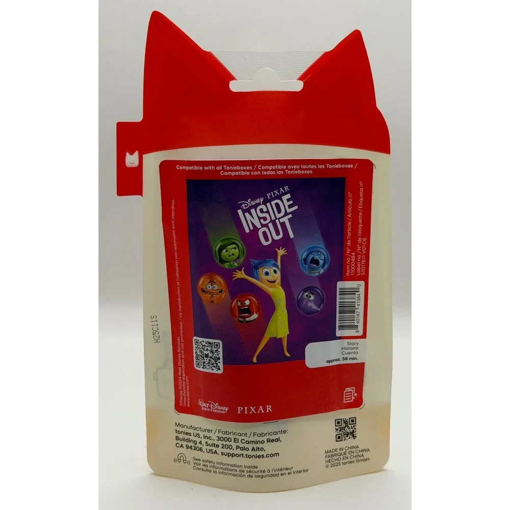 Disney Pixar Inside Out Joy Tonie Audio Character Figure New